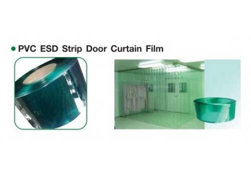 PVC ESD Strip Door Curtain Film